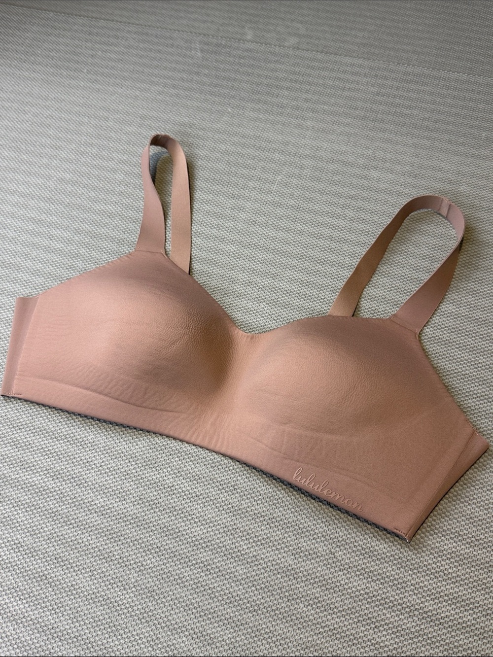 Lululemon athletica Seamless Wireless Bra in Dusty Rose